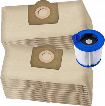 Sáček do vysavače 20x FILTRAČNÍ SÁČKY DO VYSAVAČE KARCHER WD3 200 MV3 WD2 PLUS SE4001 WD3 KWD3