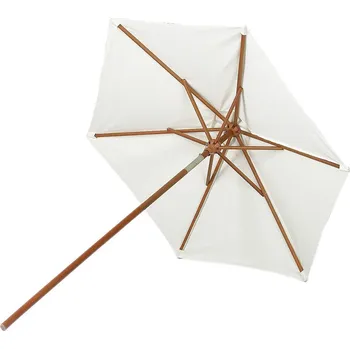 Stínicí technika FRITZ HANSEN Slunečník Messina, Round, Off-White, 210 cm