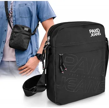 Pako Jeans kabelka kabelka přes rameno polyester černá