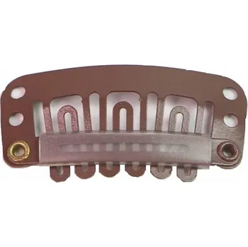 KLIPSY CLIP IN ON KLIPY SPONKY DO VLASŮ NA KOVOVÉ PÁSCE KADEŘNICKÉ