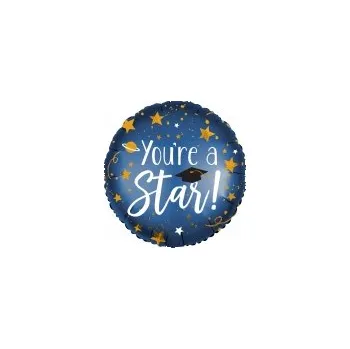 Balónek Fóliový balónek standard "You'Re A Star" 4