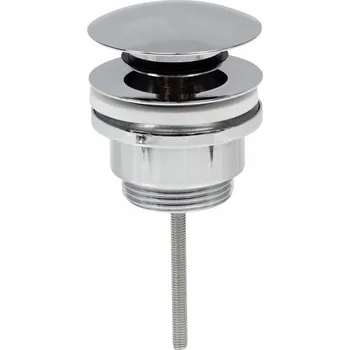 INSTADRAIN ZÁTKA KLIK-KLAK PRO UMYVADLO S PŘEPADEM I BEZ PŘEPADU, CHROM