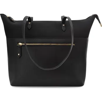 Kabelka Elegantní shopperka kufříková kabelka dámská lodička – černá NICOLE BROWN 5905054534936