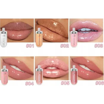 Lesk na rty Sada 6 lesků na rty, Ushas, Lesk na rty Shine, 04
