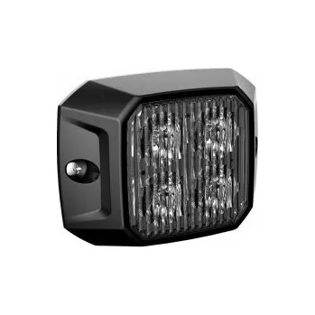 Lampička Stroboskopická lampa 10W oranžová 4 LED 12/24V