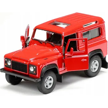 autíčko Welly Land Rover Defender 90 1:34 Kovový Model