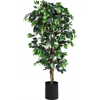 umělá květina Fikus umělý strom okrasná rostlina květináč 180 cm