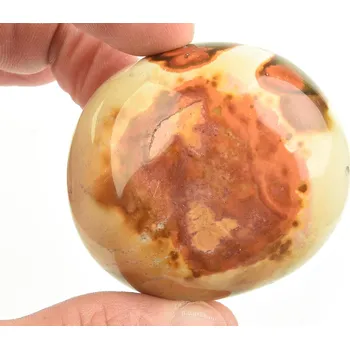 Přírodní kámen Jaspis pestrý hladký kámen 126g