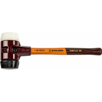 Palice Halder SIMPLEX soft-face mallet 80 comp. rubber/nylon TE SIMPLEX