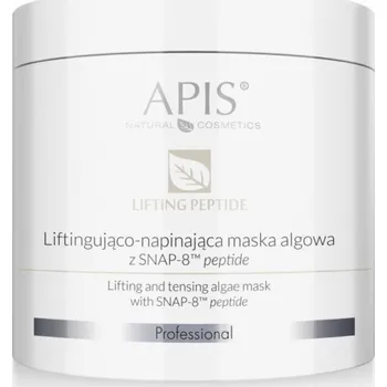 Masážní přístroj Apis APIS_Lifting Peptide Algae Mask liftingová a zpevňující maska s peptidem SNAP-8 pro zralou a dehydratovanou pleť se sklonem k vráskám 200g