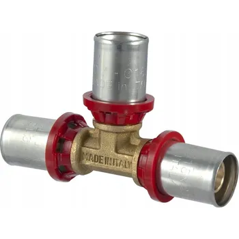 rozdělovač topení T-ROZDĚLOVAČ PRO PEX TRUBKY LISOVACÍ REDUKČNÍ 32 x 26 x 32 mm