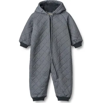 Kojenecká kombinéza Dětská termo kombinéza Ink stripe CUDDLE WHEAT Velikost: 80