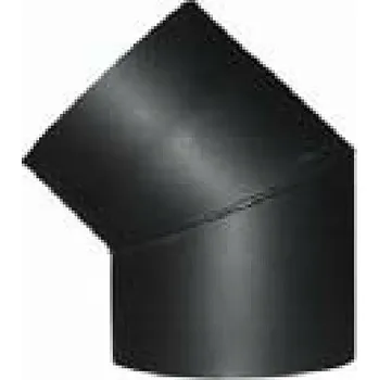 Kouřovod Koleno HS 045/160/2,0 mm, kouřovod, kouřové kominové koleno pro spojování trubek d