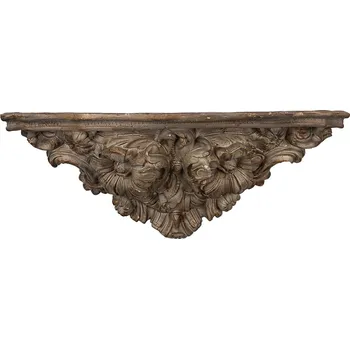 police Clayre & Eef - Nástěnná police z magnesia oxide 5MG0059