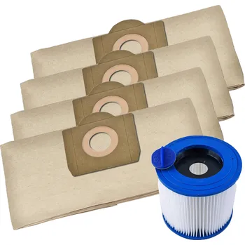 Sáček do vysavače 4x SÁČKY FILTRU DO VYSAVAČE KARCHER WD3 200 MV3 WD2 PLUS SE4001 WD3 KWD3