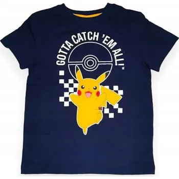Dívčí oblečení Tričko POKEMON 146/152 Pikachu 11+