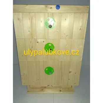 úl palubkový zateplení 2cm se třemi nástavky 39x17 vnitřním víkem a dnem varroa
