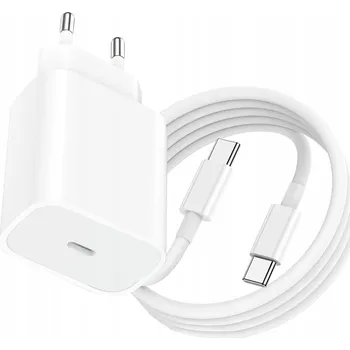 RYCHLÁ SÍŤOVÁ NABÍJEČKA PRO TELEFONY SAMSUNG 25W + KABEL USB-C 1M