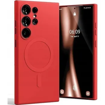 Pouzdro na mobilní telefon Zadní Kryt Mercury pro Samsung Galaxy S24 Ultra červený