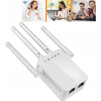 IP kamera WIFI REPEATER ZESILOVAČ SIGNÁLU DUAL BAND 2,4G