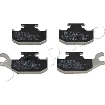 Brzdová destička Sada brzdových destiček, kotoučová brzda JAPKO 500719