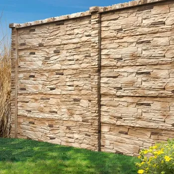 Plotový sloupek Sloupek rohový FEROBET YORK quarcit 150×150×2 400 mm