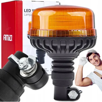 Maják Maják výstražný blikající na ohebném držáku 36 LED FLEX 12V 24V