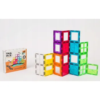 ostatní stavebnice Stavebnice Dveře a Okna 16 dílů Imanix 3+