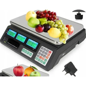 Bezpečnostní kamera Elektroniczna obchodní váha do 40 kg se 2 displeji