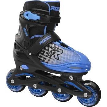 Kolečkové brusle Dětské kolečkové brusle Roces Jokey X Boy Black Astroblue, Y12.0-1.0, 30-33, 4x, 70 Roces