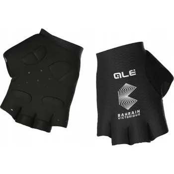 Chránič rukou Cyklistické rukavice teamové Alé Cycling Bahrain Victorious Černé