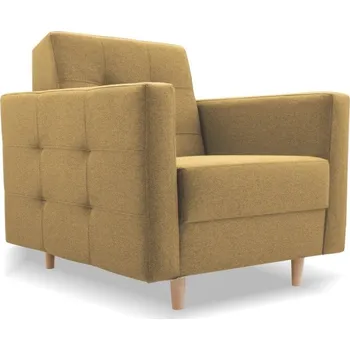 Křeslo Nábytek PEGAS s.r.o. Křeslo GODIVO Žluté, Norn 65