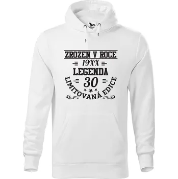 Pánská mikina DOBRÝ TRIKO Pánská mikina s potiskem Limitovaná edice 30 Velikost pánské mikiny: M, Barva: Bílá