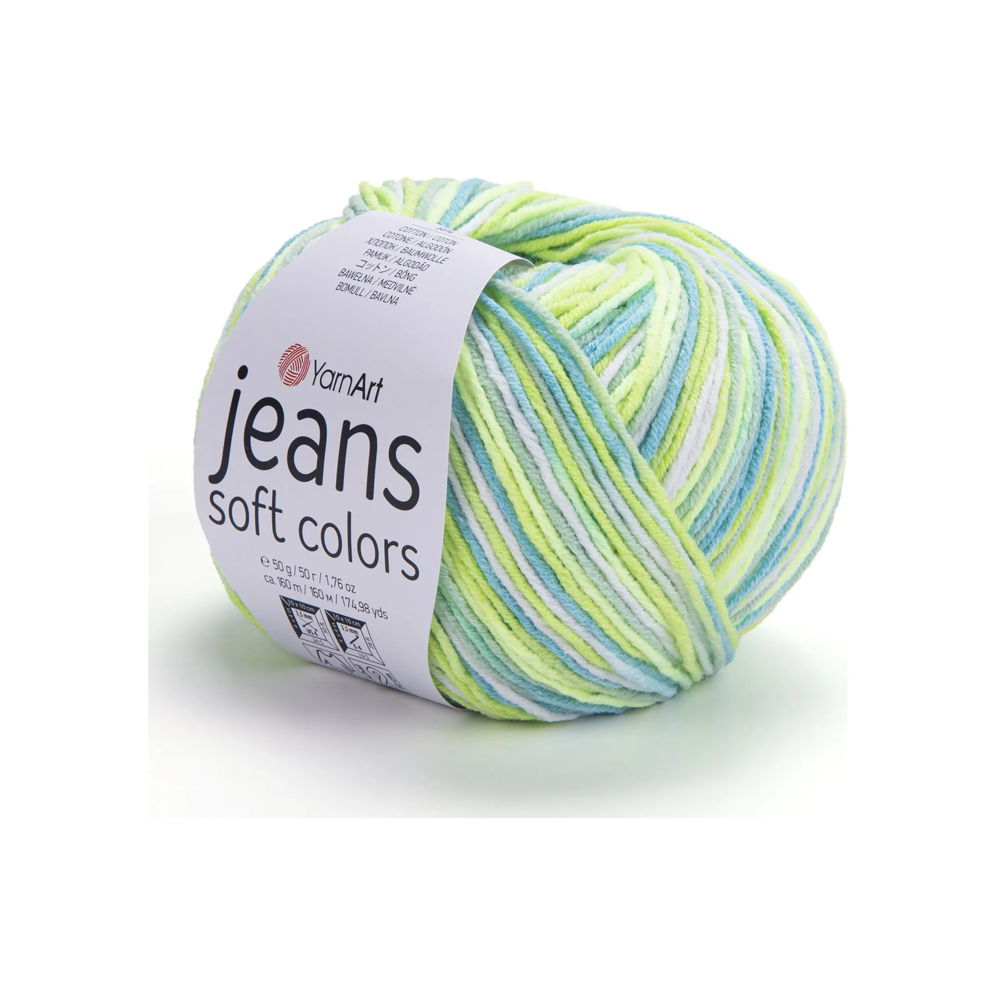Fotografie 1 - Příze YarnArt Jeans Soft Colors 6211