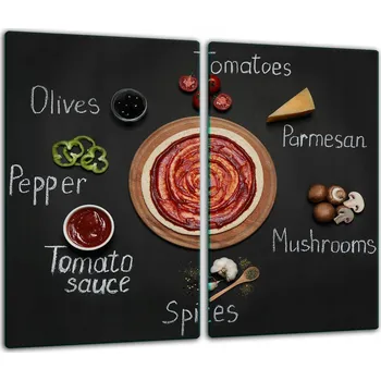 Obraz Krájecí deska TMK ArtDeko sklo 2 ks