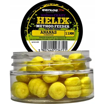 Boilies Crazy Wafters Helix GENLOG Ananas 11mm 15g