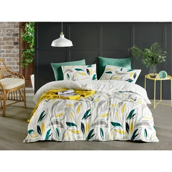 Povlečení Bavlněný povlak na polštář Carmen green 70x90