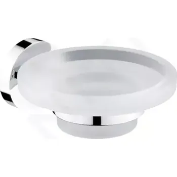 Mýdlenka kielle Mýdlenka s držákem, matné sklo/chrom 40302010