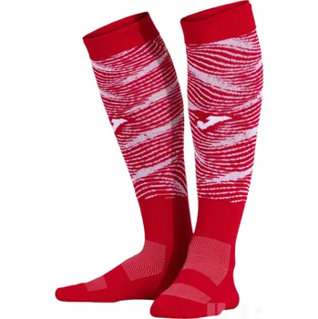 Fotbal Štulpny JOMA LIGA, barva červená - bílá, velikost 39 - 42