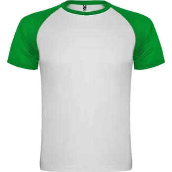 Chlapecké tričko Dětské sportovní tričko Indianapolis s barevnými rukávy - 8 - zelená sublimace termotransfer