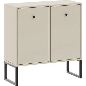 Komoda Nábytek PEGAS s.r.o. Komoda LINEA 2D, Kašmír/Černá