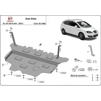 Kryt motoru Kryt pod motor SKODA SUPERB III (3V3) - Plech - 8595698044372