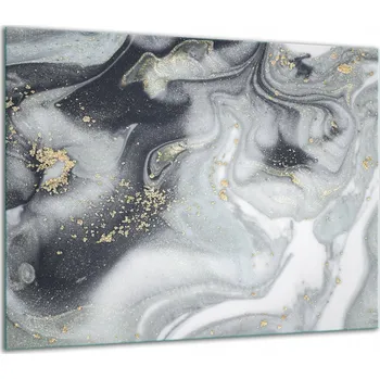 Obraz SKLENĚNÁ OCHRANNÁ DESKA NA SPORÁK 60x52 MARMOR 7v1