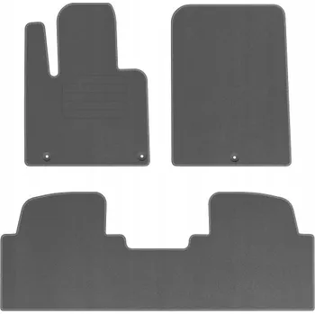 autokoberec Koberce Edecor velurové 3 ks