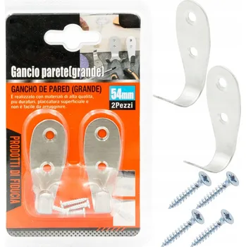 Věšák Šatní ramínko kovový Decortrend stříbrný