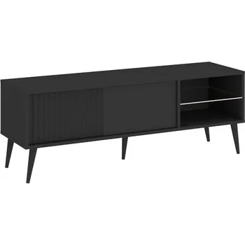 Televizní stolek Nábytek PEGAS s.r.o. Televizní stolek BARCELONA RTV 135 1D, Černá/Černá