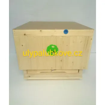 úl palubkový zateplení 3cm s varroa dnem, jedním nástavkem 39x24, vnitřním víkem