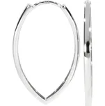 Zlatnictví Helios Bílé zlato větší netradiční kruhy