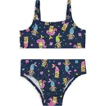 Dívčí plavky QUIMBY CRAZY SUMMER modré Velikost: 116