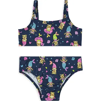 Dívčí plavky Dívčí plavky QUIMBY CRAZY SUMMER modré Velikost: 116